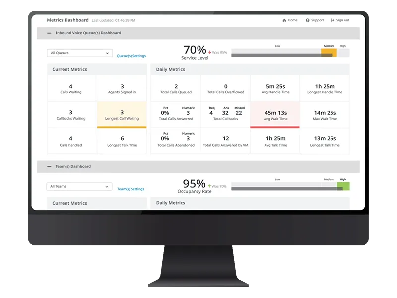 Contact Center Application
